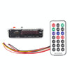 Car 5V Color Screen Audio MP3 Player Decoder Board FM Radio SD Card USB, with Bluetooth Function & Remote Control