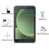 For Galaxy Tab Active5 Tactical Edition 2pcs 9H 0.3mm Explosion-proof Tempered Glass Film