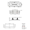 3 in 1 ANL Car Audio Modified Fuse Holder with 200A Fuse, Current:50A