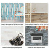 PVC Wood Grain Wall Stickers Bedroom Waterproof Wood Board Stickers Living Room Self-Adhesive Non-Slip Floor Stickers, Specification: Twill Style(MBT002)
