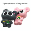 2 PCS TTPU1054 Cute Cartoon Animal Slow Rebound Decompression Toy(Fox Gray)