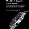 HDT MAX 1.60 inch Silver Dial Silicone Band IP68 Waterproof Smart Watch Support Bluetooth Call(Black)