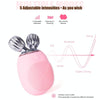 2 in 1 Electric Facial Cleansing Brush Waterproof face Skin   Cleansing Massager Silicone Vibration Scrubber Pore   Clear Blackhead Remover