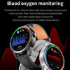 R6 1.32-Inch TWS 2-In-1 Bluetooth Headset Smart Watch, Heart Rate / Blood Oxygen Monitoring(Black Steel)
