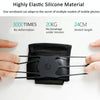 Rotating Wrist Phone Strap Coin Purse Touchable Phone Wristband Can Hold Cards, Change and Keys(Black)