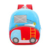 3D Cartoon Trucks Cars Plush Kids Backpack Children School Bags(Cloud Ladder Car)
