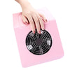 40W Nail Art Vacuum Cleaner Dust Collector, Specification: US Plug (Pink)
