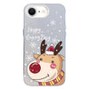 For iPhone 7 / 8 / SE 2020 2022 Christmas Series PC Full Coverage Pattern Phone Case(CW055 White)