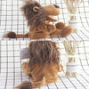 Toddler Cartoon Animal Plush Hand Puppet Toy Parent-Child Storytelling Props, Height: 30cm(Deer)