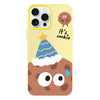 For iPhone 11 Pro Max Skin Feeling Jelly TPU Hybrid PC Phone Case(Celebration Cookies Yellow)