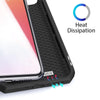 For iPhone 12 Pro Max DUX DUCIS Skin X Series PU + TPU Horizontal Flip Leather Case with Holder & Card Slots(Black)