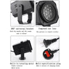 8W Christmas Colorful Rotating Laser Atmosphere Light Random Pattern Delivery US Plug with 6 Cards