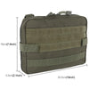 Outdoor Camping Multifunctional Storage Bag Hiking Equipment Organizer(ArmyGreen)