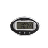 2 PCS Portable Car Electronic Clock Test Sports Clock Small Alarm Clock Stopwatch(Oval)