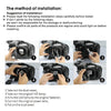 1 Pair D Series D1S Car HID Ballast to LED Headlight DC12V / 35W / 6000K / 5000LM