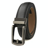 120cm Second Layer Cowhide Men Business Belt Automatic Buckle Belt(Rough Pattern)