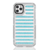 For iPhone 11 Pro Max Capsule Glitter TPU Hybrid PC Airbag Phone Case(Blue)