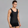 Men Abdomen Waist Corset Shapewear Vest, Size: XXXL(Black)