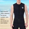 SLINX Full Fleece Inner Diving Thermal Vest, Size: L(Black)