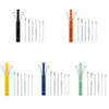 2 Packs Push-Pull Cylinder Storage Ear Scoop Set, Specification: 6 PCS/Set Blue