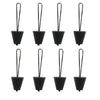 A6703 8 in 1 Black Kayak Silicone Drain Hole Plug