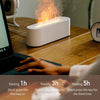 DQ709 Flame Aromatherapy Diffuser Quiet USB Air Humidifier(Black)