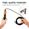 T20 4.3 inch IPS Color Screen 7.9mm Dual Cameras Waterproof Hard Cable Digital Endoscope, Length:3.5m(Black Orange)