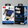 For SONY PlayStation Portal iPega Controller & Game Console Charger with RGB Light