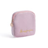 Plush Cloth Sanitary Napkin Storage Bag Sanitary Pad Storage Bag(Pink)
