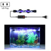 Submersible LED Aquarium Light Blue+White 4-12W US Plug