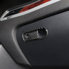 Car Carbon Fiber Front Passenger Seat Armrest Box Switch Decorative Sticker for Volkswagen Touareg 2011-2018