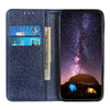 For Alcatel 3X 2020 Magnetic Crazy Horse Texture Horizontal Flip Leather Case with Holder & Card Slots & Wallet(Blue)