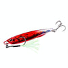 PROBEROS LF103 Simulation Metal Sea Fishing Bait, Specification: 60g(E With Hook)