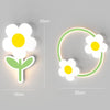 Children Room Warm Bedside Sunflower Wall Lamp, Color: Flower Warm Light