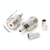 10x UHF SO239 Female Crimp Connector for RG316/RG174/RG179 Cable