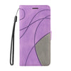 For Samsung Galaxy A26 5G Global Dual-color Splicing Flip Leather Phone Case(Purple)