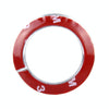 Car Aluminum Steering Wheel Decoration Ring For Volkswagen(Silver)