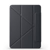 For iPad Pro 11 2022 / 2021 / 2020 Fixed Buckle Magnetic Deformation Leather Tablet Case(Black)