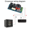 SP-122 120W Single Pure Midrange Crossover Board Hi-Fi Speaker Conversion Divider