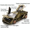 1:32 Simulation Sound Light Children Alloy Sports Car Model Boy Car Toy(Blue)