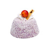 PU Slow Rebound Simulation Bread Model Desktop Decoration, Size: 6x4x4cm(Purple)