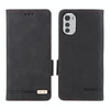 For Nokia C21 Plus Magnetic Clasp Leather Phone Case(Black)