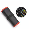 Road Sub-Bait Tool Bag Fishing Accessories Portable Storage Bag Waterproof Foldable Lead Fish Bag(Red Black)