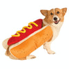 Funny Hot Dog Pet Costume, Yellow, S/M/L - Dog & Cat Winter Clothes