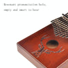 17-Tone Beginner Finger Piano Deer Head Kalimba Thumb Piano( Coffee)