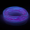 Waterproof Round Flexible Car Strip Light with Driver for Car Decoration, Length: 5m(Purple)