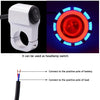 Motorcycle Headlight Auxiliary Light Aluminum Alloy Switches with Lock