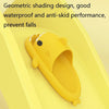 Shark Summer Couple Slippers Room EVA Cute Cartoon Sandals, Size: 42/43(Yellow)