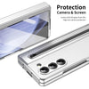 For Samsung Galaxy Z Fold5 Integrated PC + PU Phone Case with Pen / Pen Box(White)