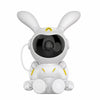 G002 Space Rabbit Starry Sky Projection Lamp Bedroom Laser Atmosphere Light(White)